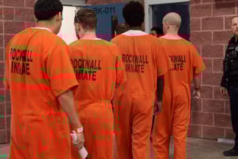 Inmate movements with RFID wristbands