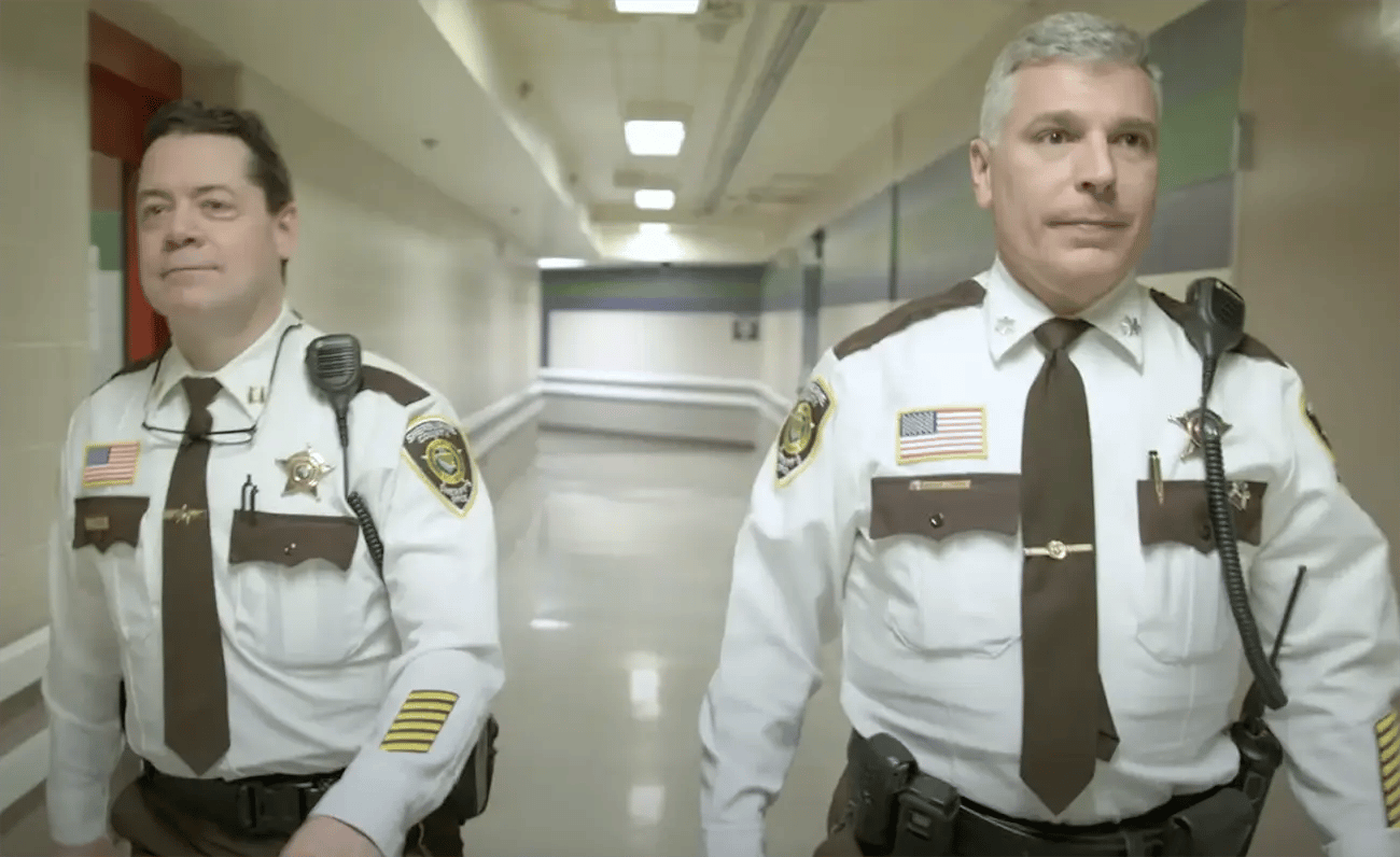 Jail Administration walking